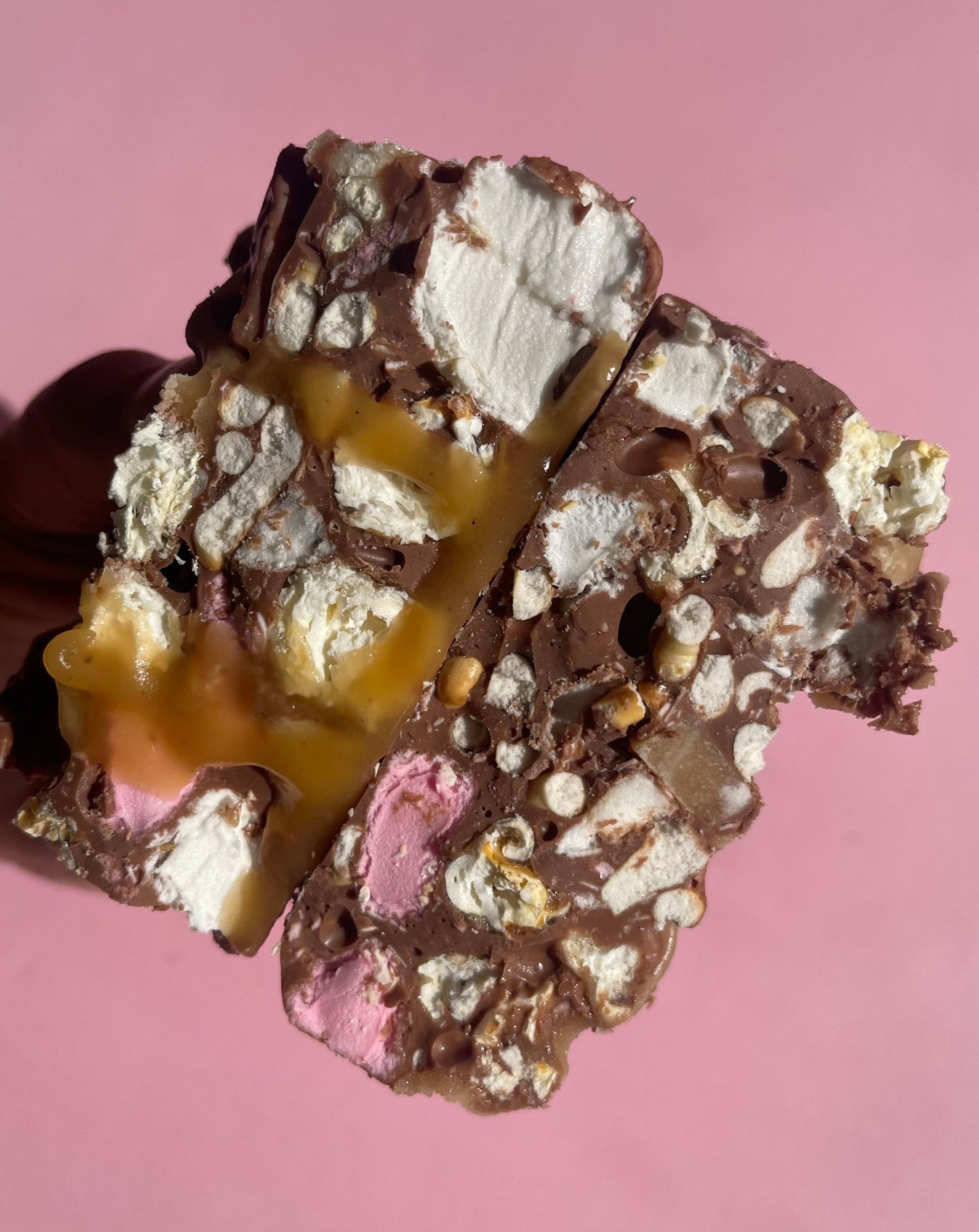 Salted Caramel Pretzel Slab